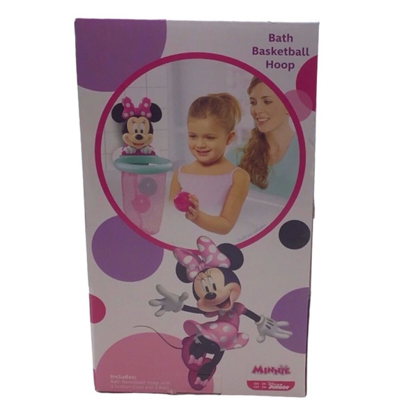 Disney “Minnie Mouse” Bath Basketball Hoop - Picture 7 of 10